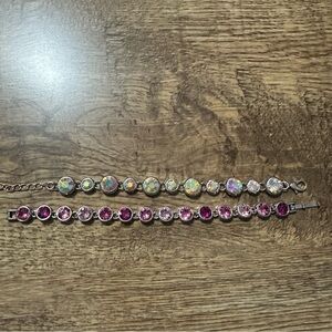 2 silver bracelets. Excellent condition.